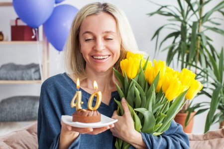 Лучшие открытки и картинки к 40-летию для женщин6