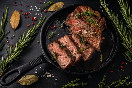 Говяжий стейк в аэрогриле: 8 самых популярных рецептов и методов готовки3